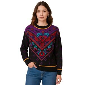 Vintage Women's Small 90s Sweater by Beldoch Popper Made in USA